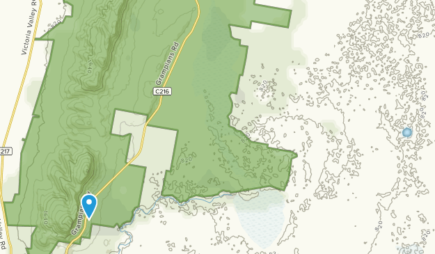 Bornes Hill, Victoria Map