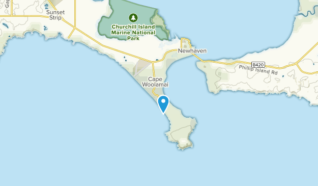 Cape Woolamai, Victoria Map