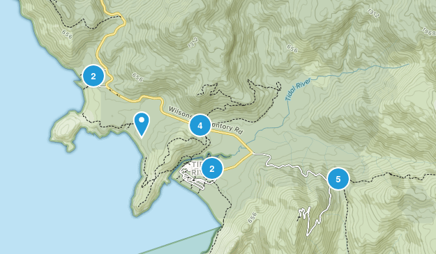 Darby River, Victoria Map