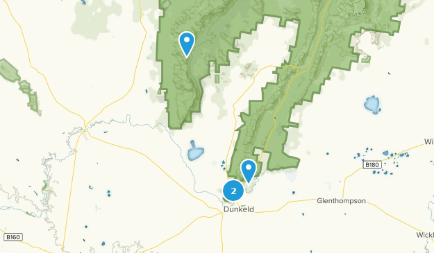 Dunkeld, Victoria Map