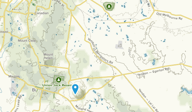Dunnstown, Victoria Map