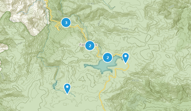 Falls Creek, Victoria Map