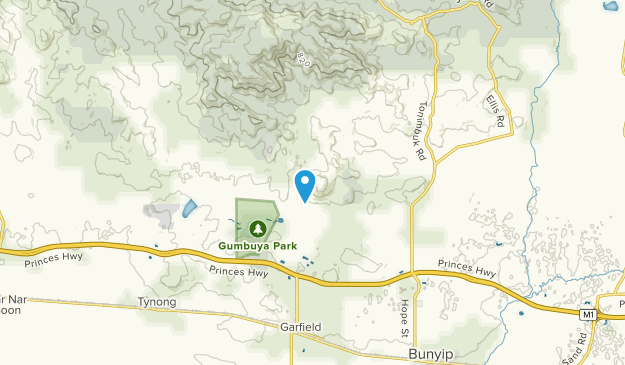 Garfield North, Victoria Map