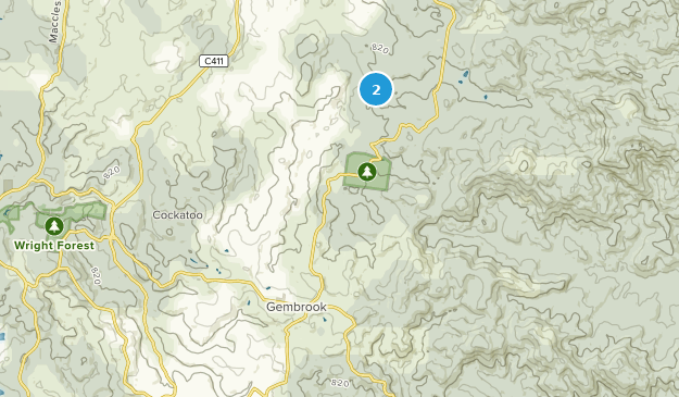 Gembrook, Victoria Map