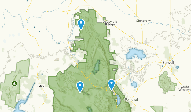 Halls Gap, Victoria Map