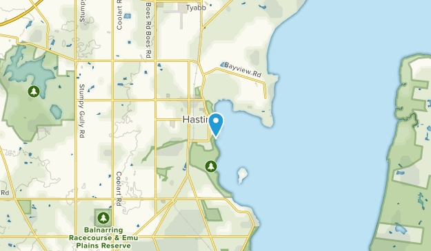 Hastings, Victoria Map