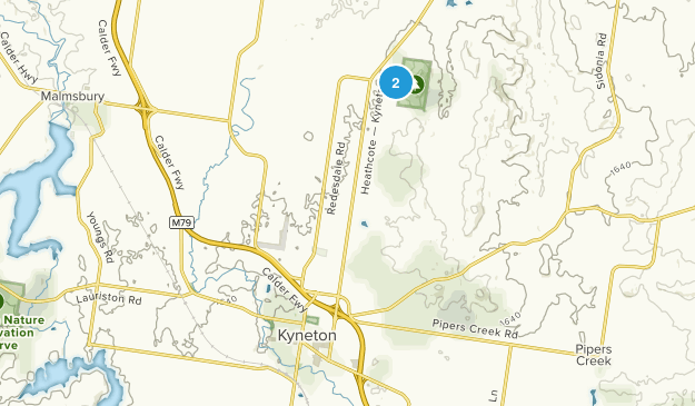 Kyneton, Victoria Map