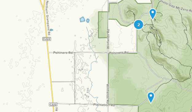 Laharum, Victoria Map