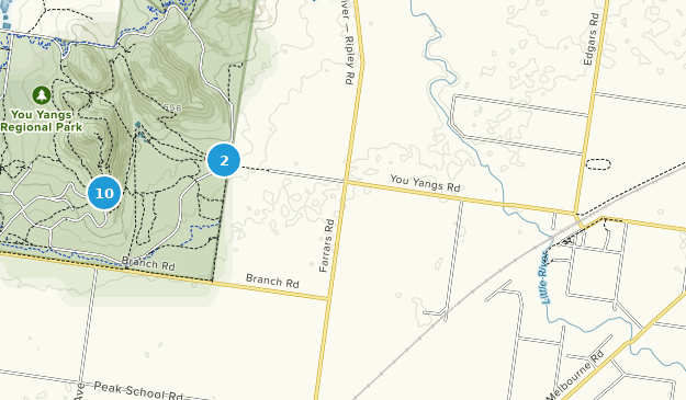 Little River, Victoria Map