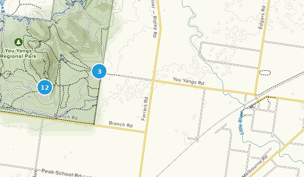 Little River, Victoria Map