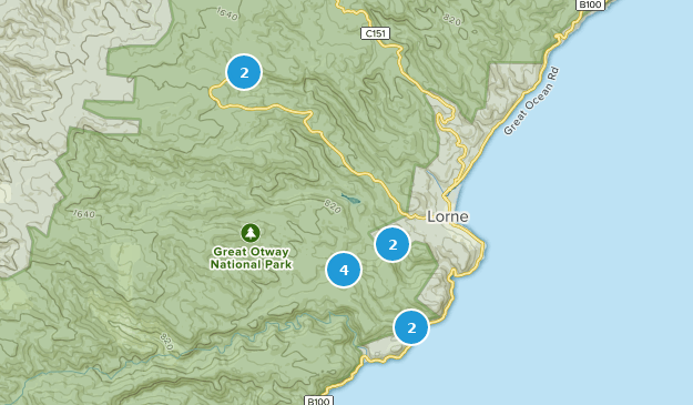 Lorne, Victoria Map