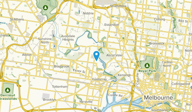 Maribyrnong, Victoria Map