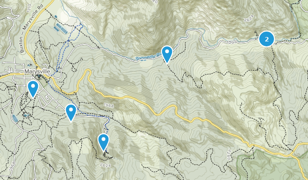 Marysville, Victoria Map