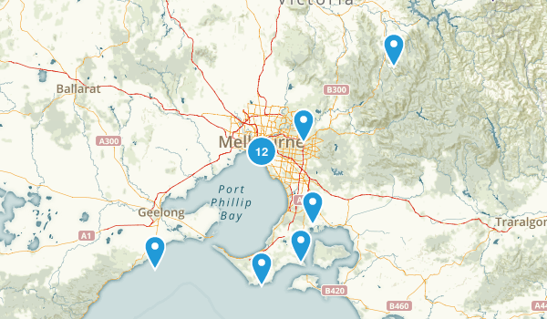 Melbourne, Victoria Map