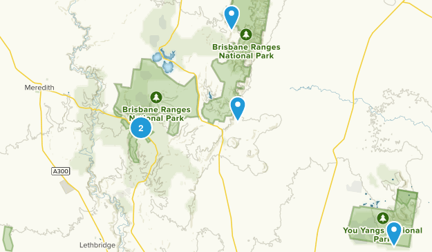 Meredith, Victoria Map