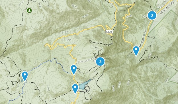 Mount Buffalo, Victoria Map