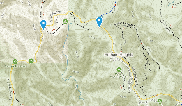 Mount Hotham, Victoria Map