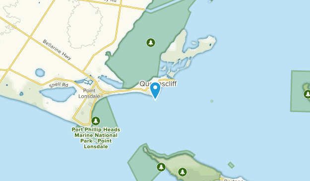 Point Lonsdale - Queenscliff, Victoria Map