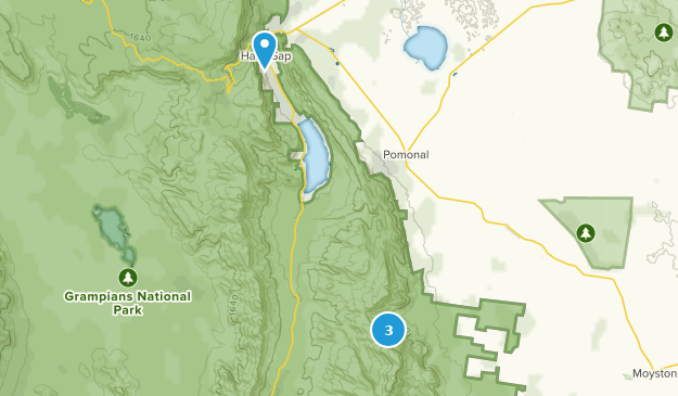Pomonal, Victoria Map