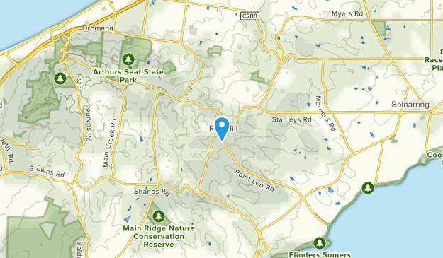 Red Hill South, Victoria Map