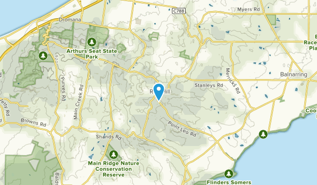 Red Hill South, Victoria Map