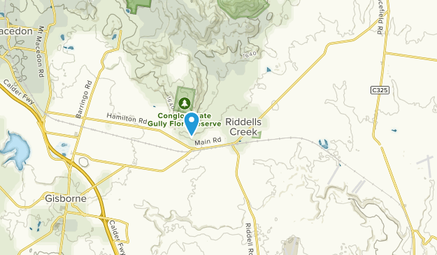 Riddells Creek, Victoria Map