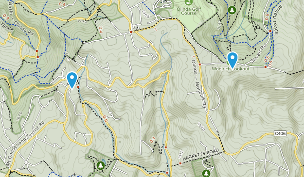 Sassafras, Victoria Map