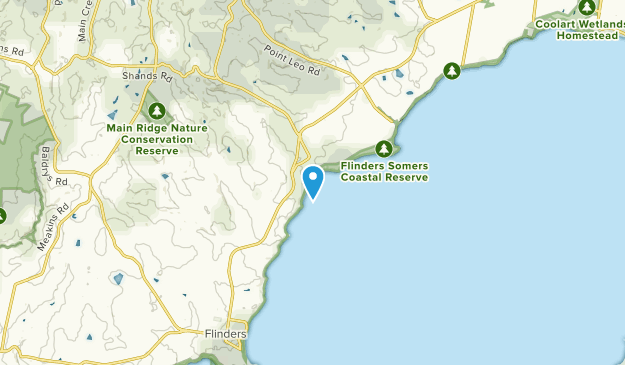 Shoreham, Victoria Map