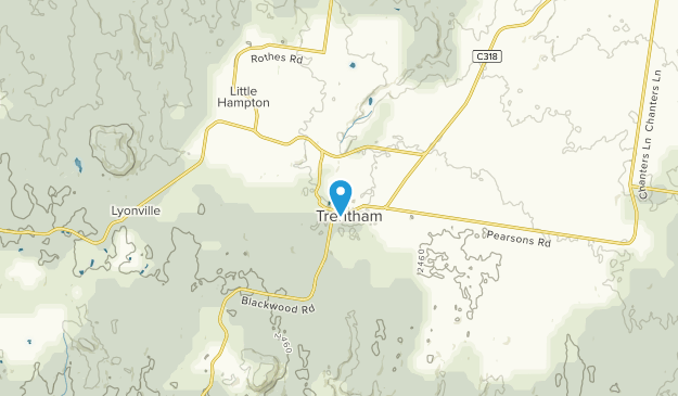 Trentham, Victoria Map