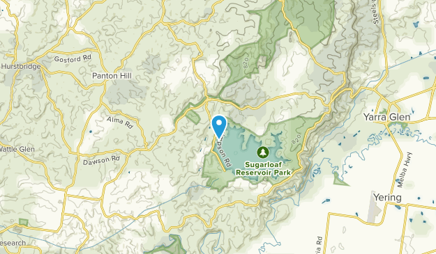 Yarra Glen, Victoria Map