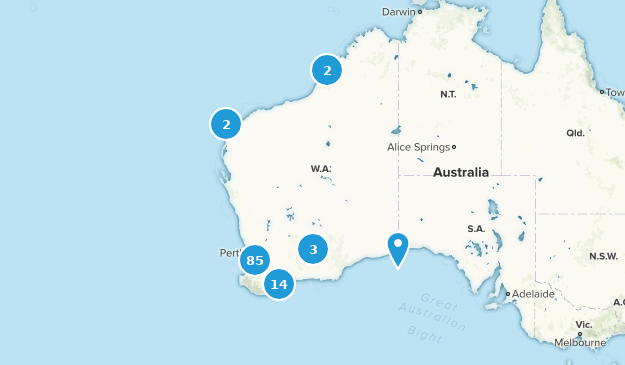 , Western Australia Map