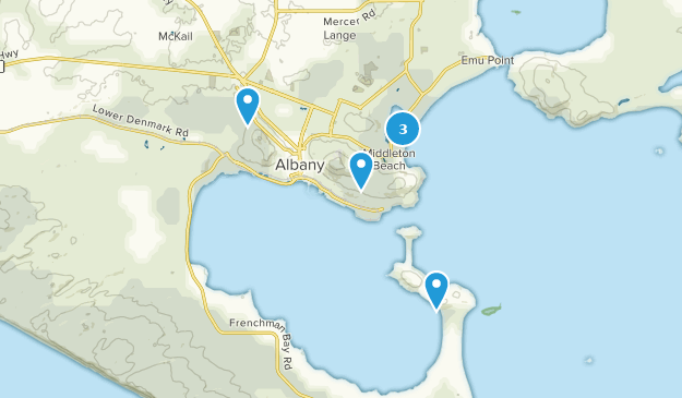 Albany, Australie-Occidentale Map