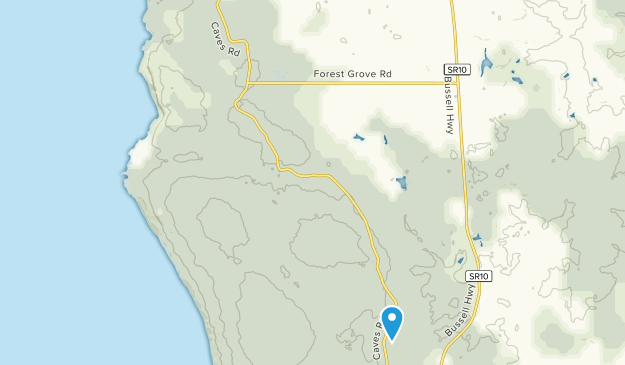 Boranup, Australia Occidental Map