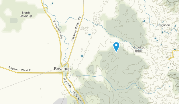 Boyanup, Western Australia Map