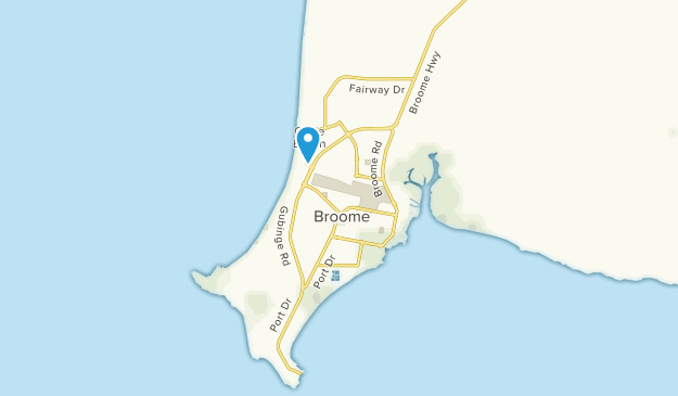 Broome, Western Australia Map