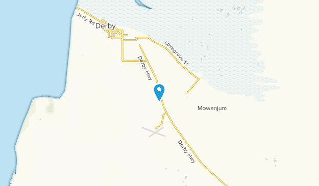 Derby, Australie-Occidentale Map