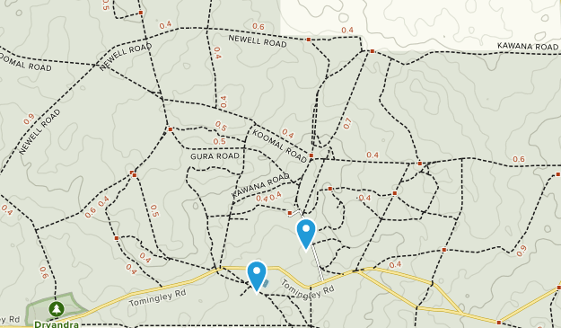 Dryandra, Australie-Occidentale Map