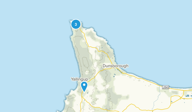 Dunsborough, Western Australia Map