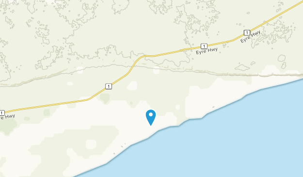 Eucla, Australie-Occidentale Map