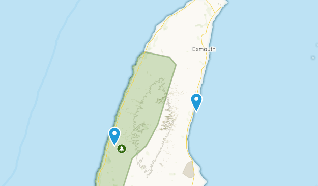 Exmouth, Western Australia Map