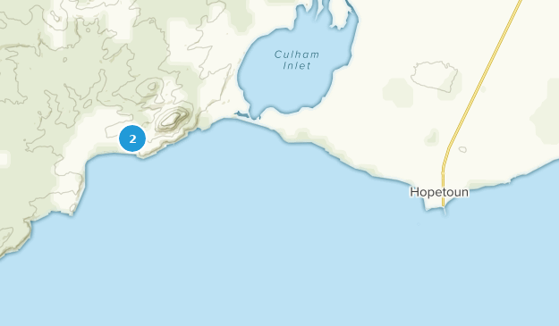 Hopetoun, Australie-Occidentale Map