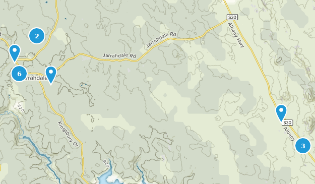 Jarrahdale, Australie-Occidentale Map