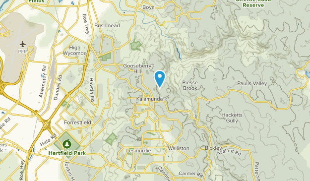 Kalamunda, Western Australia Map