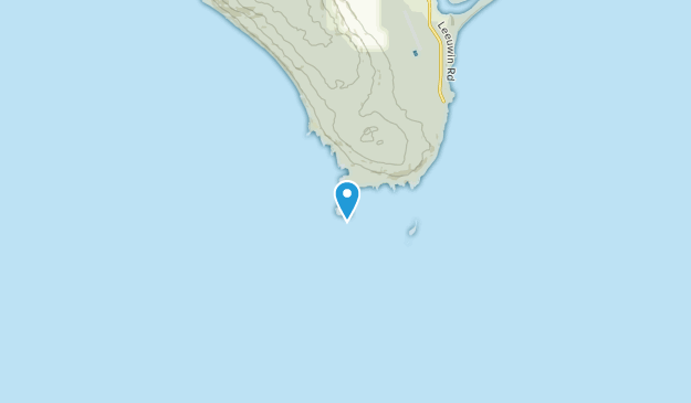 Leeuwin, Western Australia Map