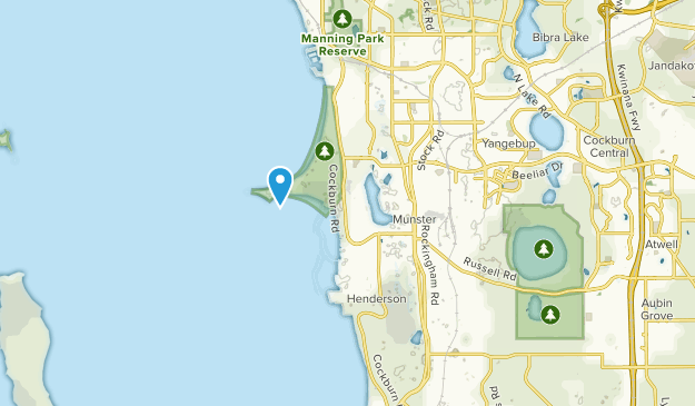 Munster, Western Australia Map
