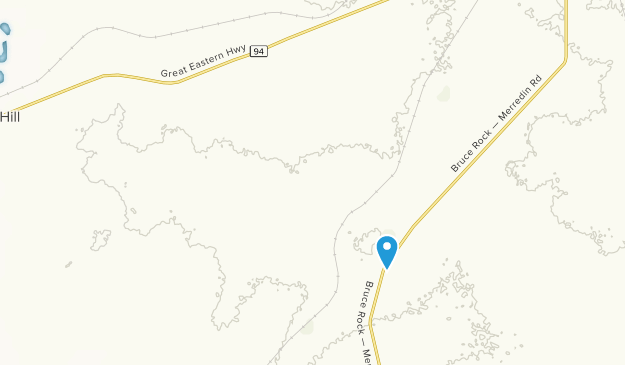 Nangeenan, Australia Occidental Map