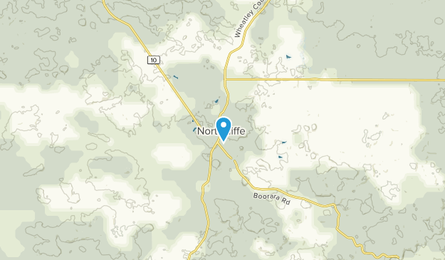 Northcliffe, Western Australia Map