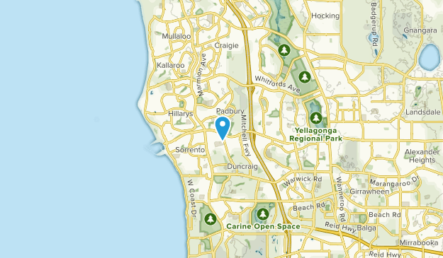 Padbury, Western Australia Map