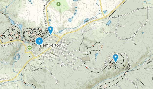 Pemberton, Western Australia Map