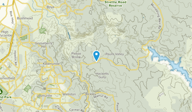 Piesse Brook, Western Australia Map